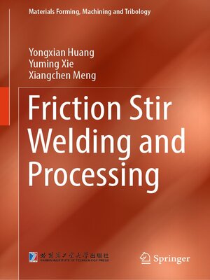 cover image of Friction Stir Welding and Processing